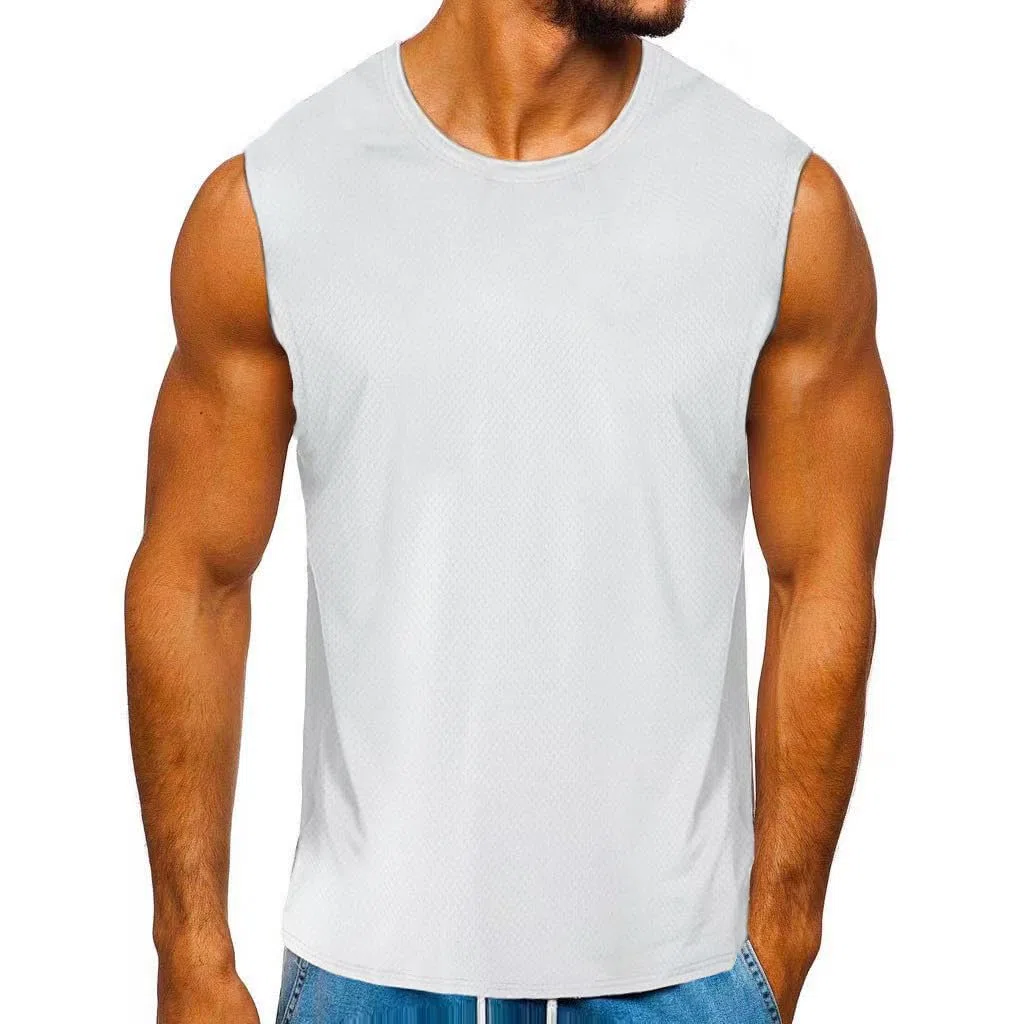 Hotcat Lot de 3 débardeurs pour homme - Sans manches - Pour le sport, le fitness, la course, le jogging, la gym, l'entraînement