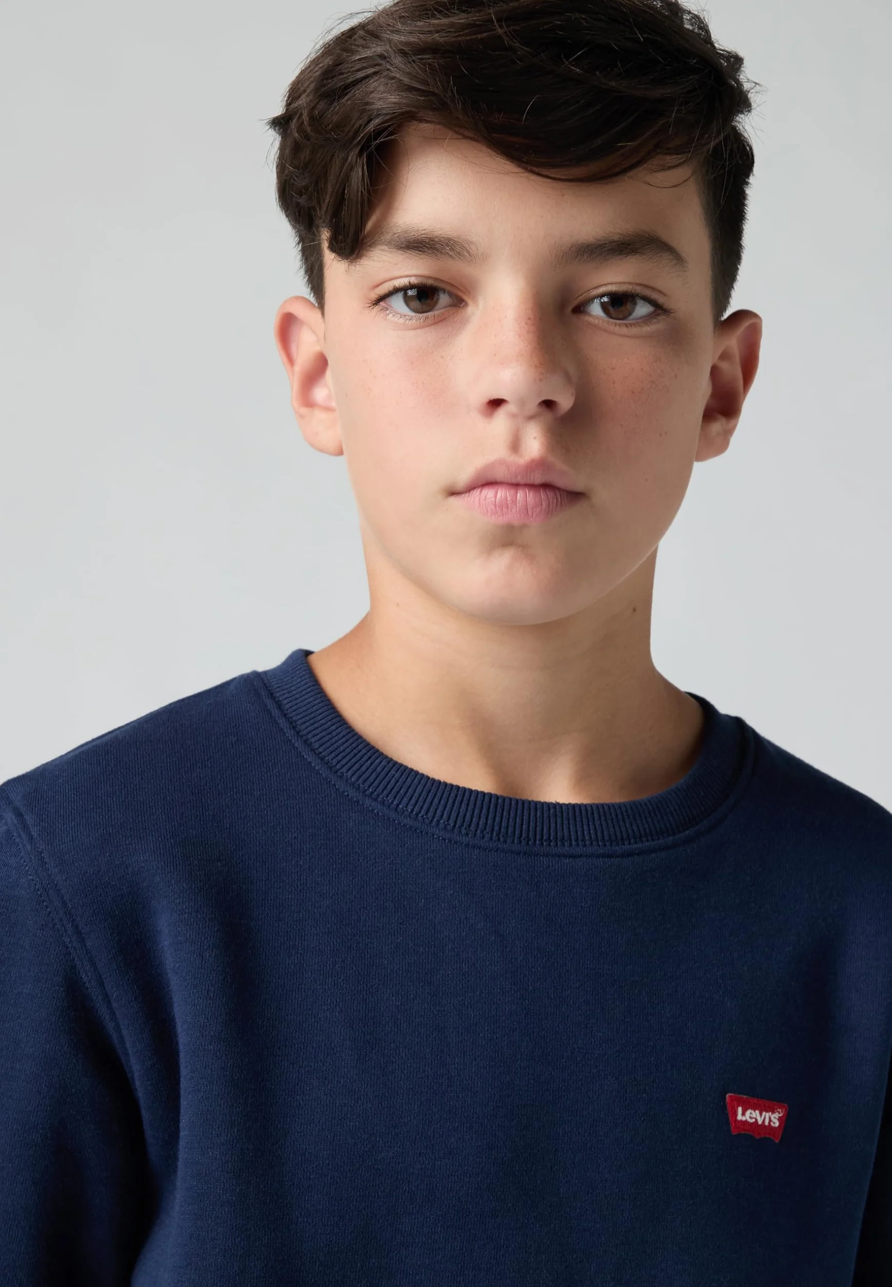 Levi's Sweat-Shirt col Rond Chesthit pour garçon Kids