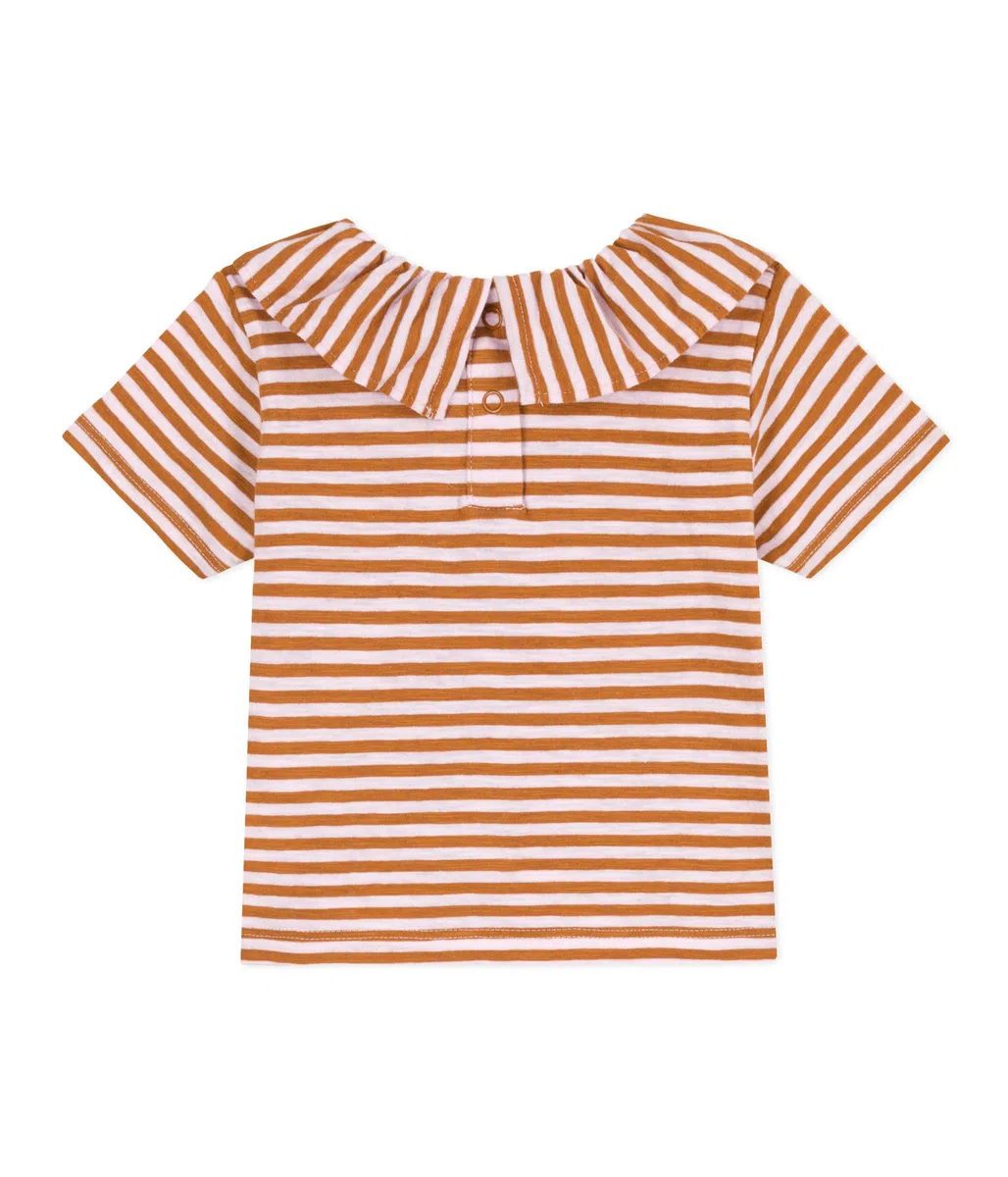 Petit Bateau Blouse Manche Courte Bébé Fille
