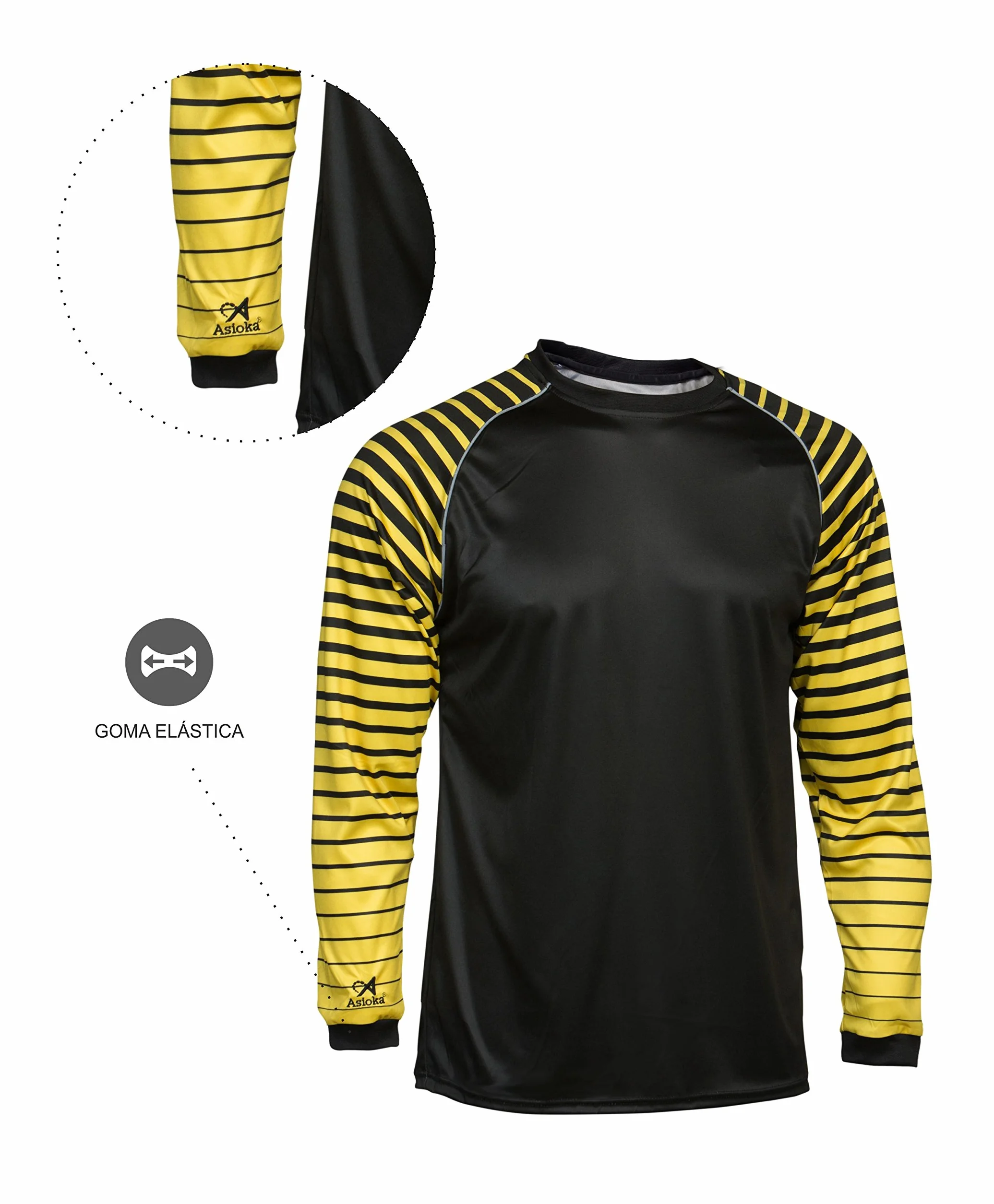 Asioka 157/17n Maillot de Gardien de But à Manches Longues Mixte Enfant