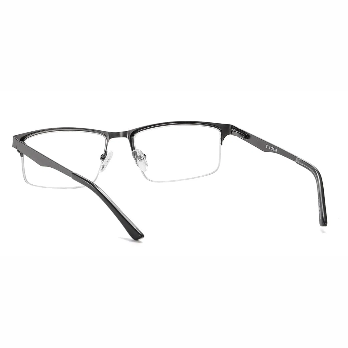 Eyecedar Amcedar 5 Paires Lunettes de Vue Lecture Hommes Rectangulaire style de cadre Acier Inoxydable Materiaux