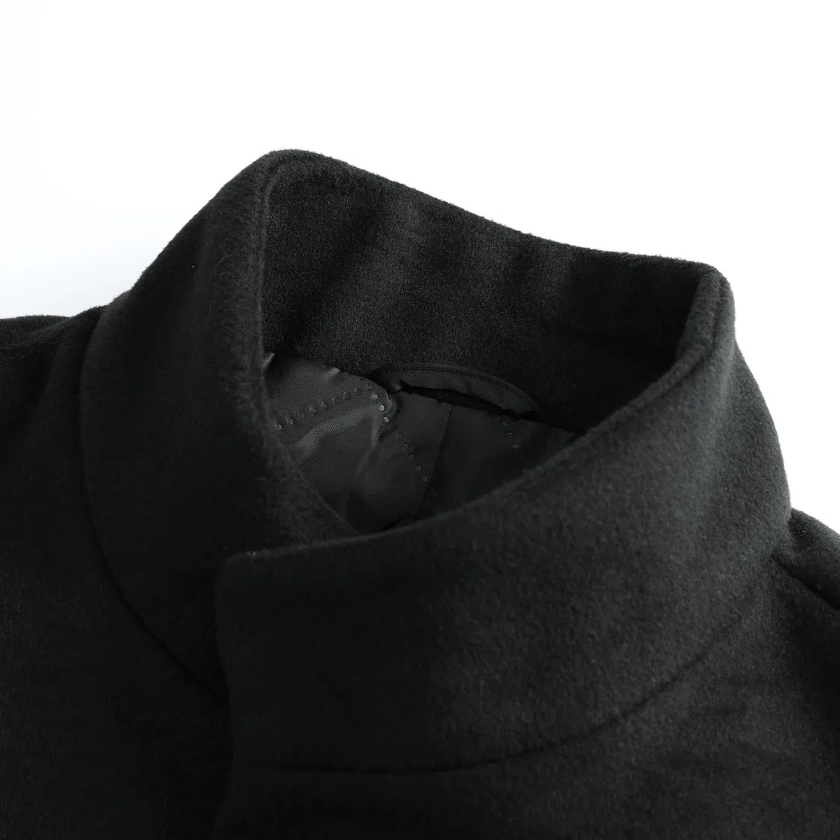 Allthemen Manteau Homme Hiver Long en Laine Epais Pardessus Parka Chaud Veste Coupe Vent Col Montant