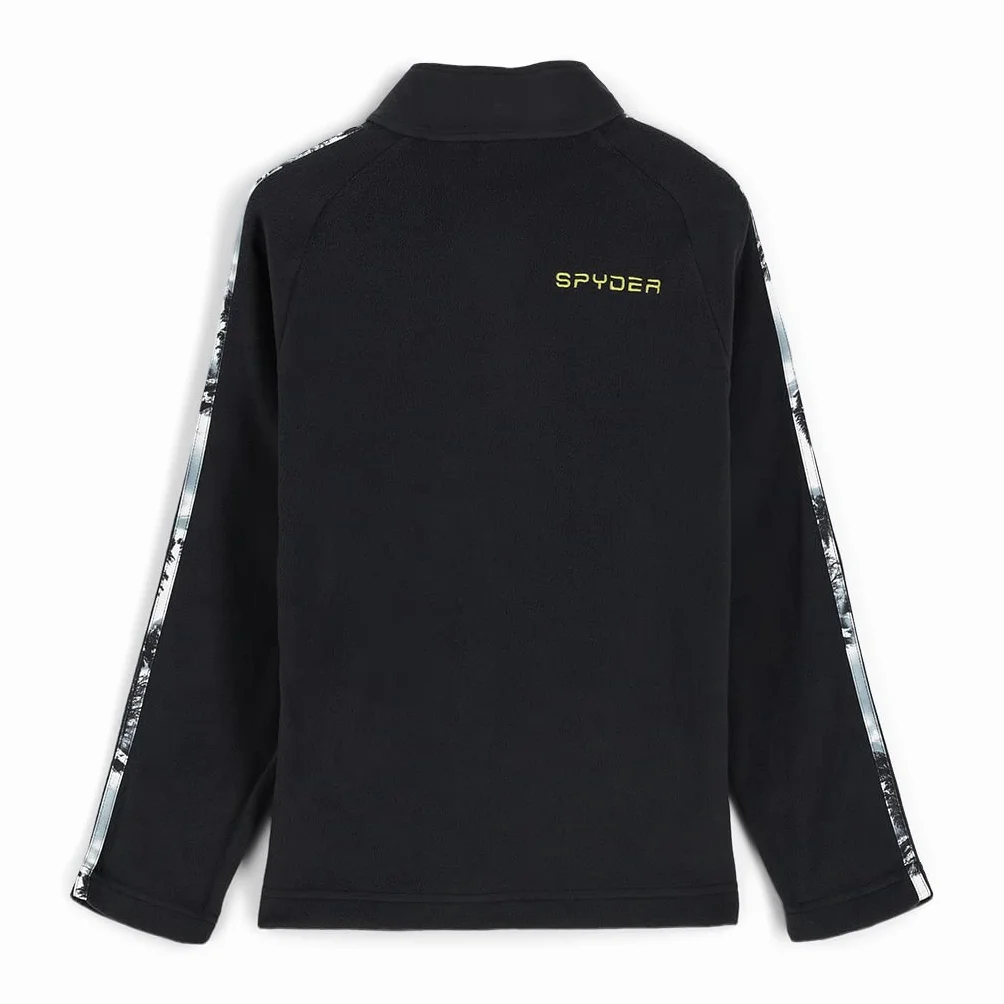 Spyder Polaire Speed Youth Veste, Noir, 164 cm Garçon