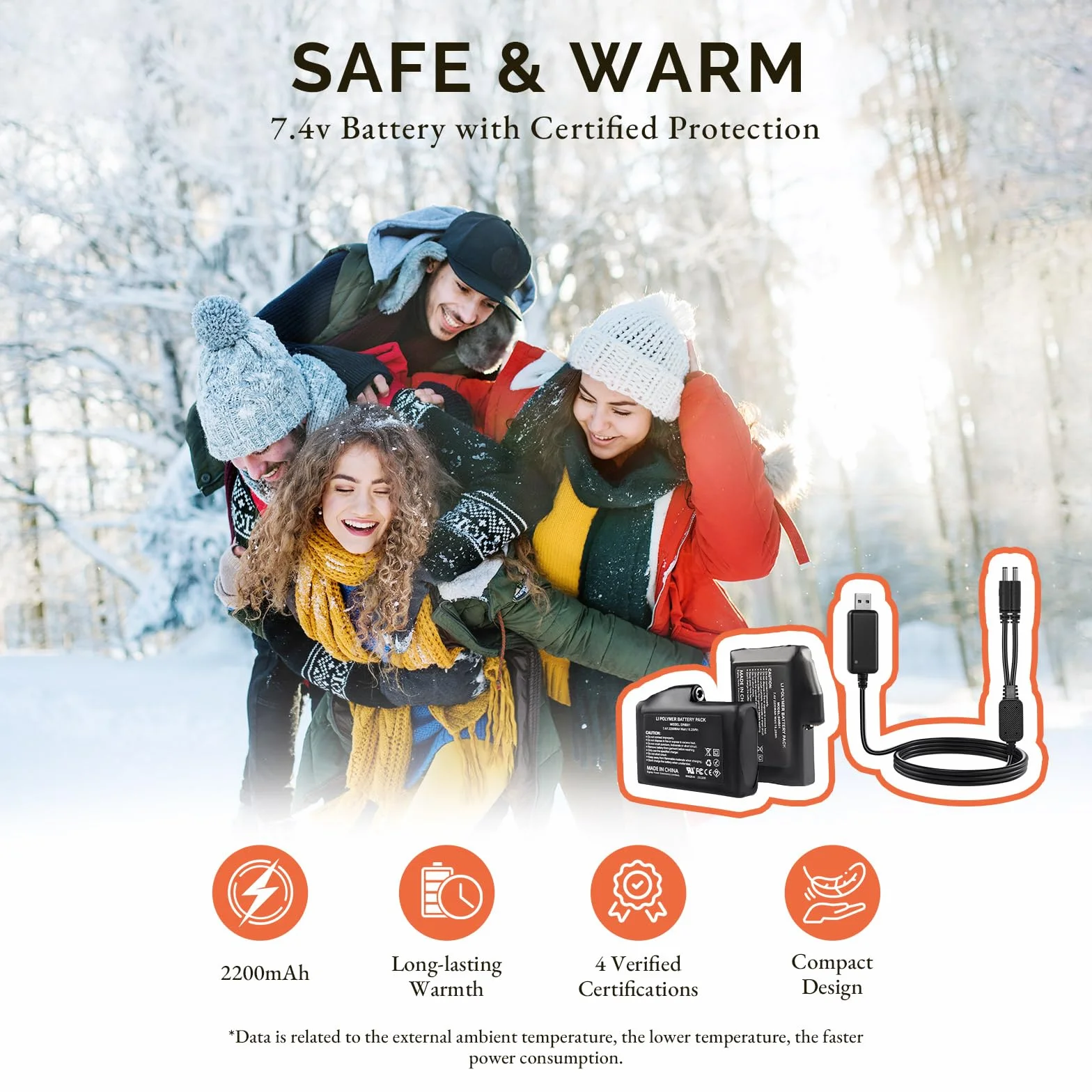 SAVIOR HEAT Gants Chauffants Mitaines Homme Femme, Gants de Ski Neige à Batterie Électrique Rechargeable, Gants Chauds pour Hiver Moto Snowboard Randonnée Cyclisme Randonnée Course à Pied