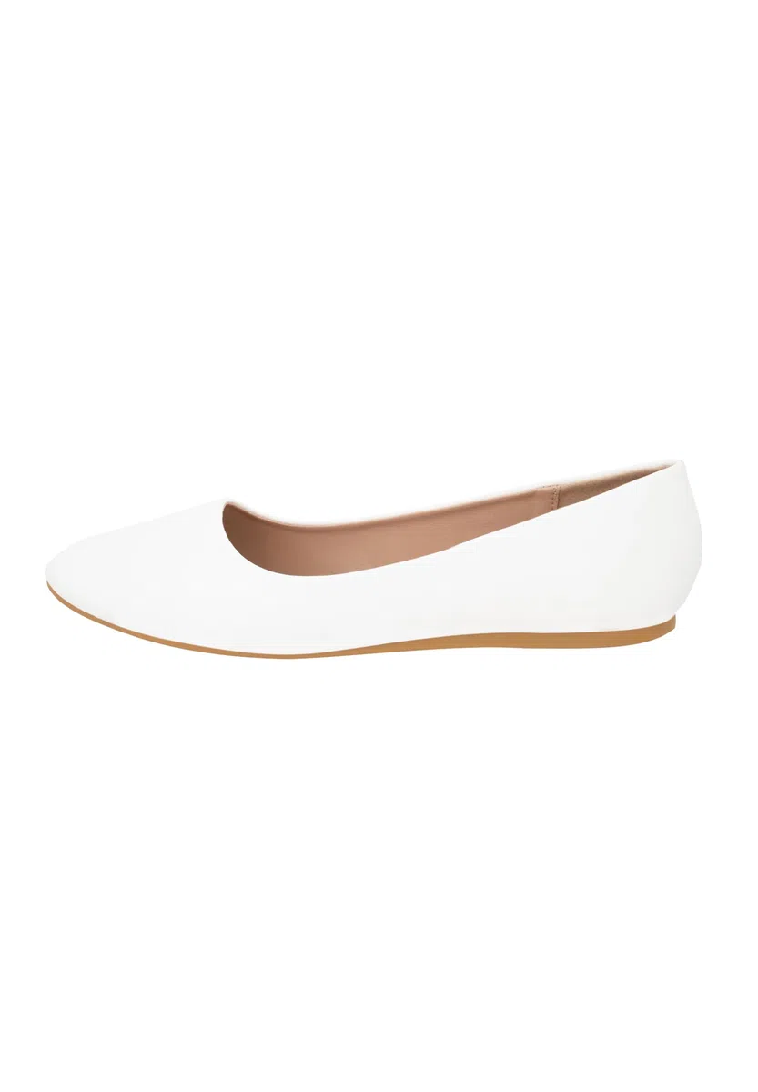 Elara Ballerines Femme Confortable Slip-Ons Plat Chunkyrayan