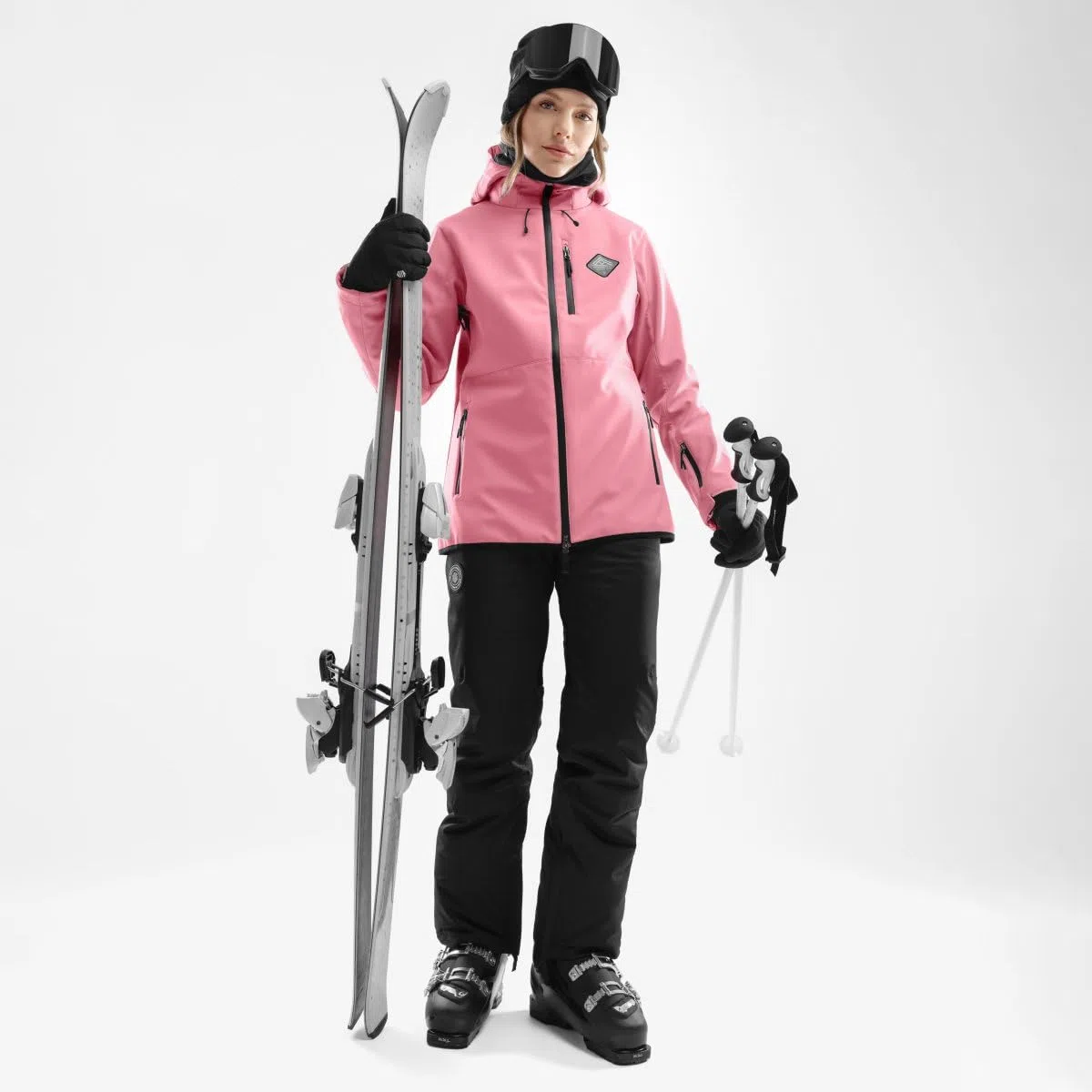 SIROKO - Veste Softshell de Ski pour Femme W2-W Lollipop