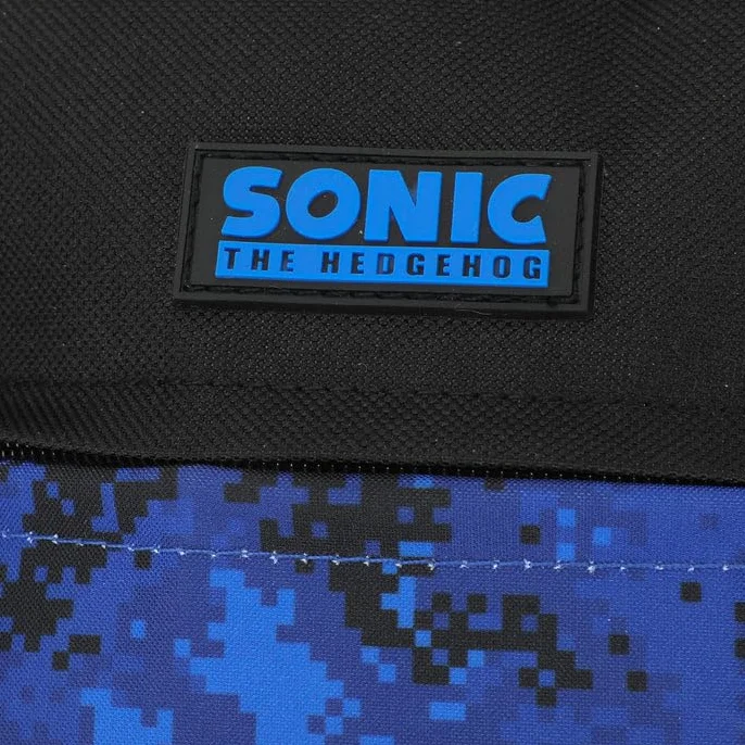 Bioworld Sonic The Hedgehog Sac à bandoulière pour garçon Bleu, bleu, Taille unique