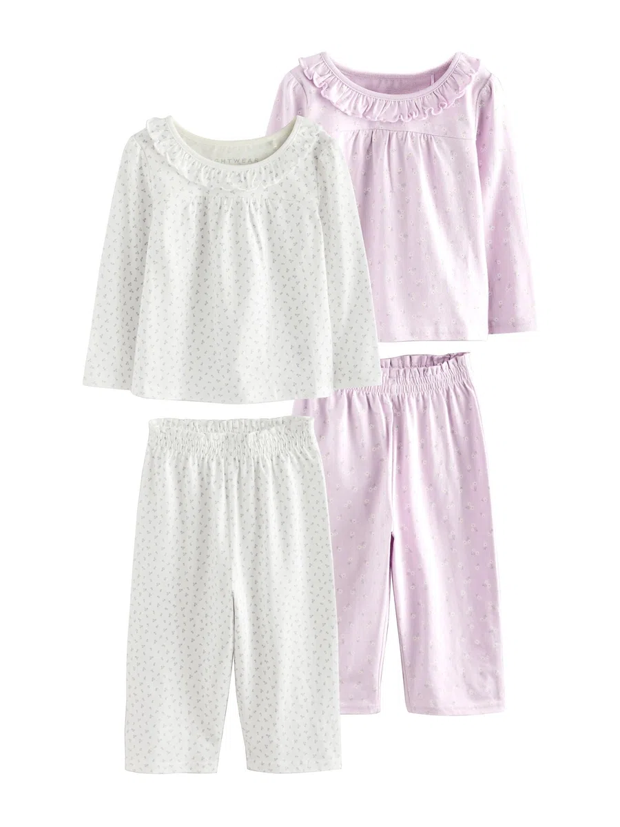 NEXT Fille Pyjama Large, Lot de 2
