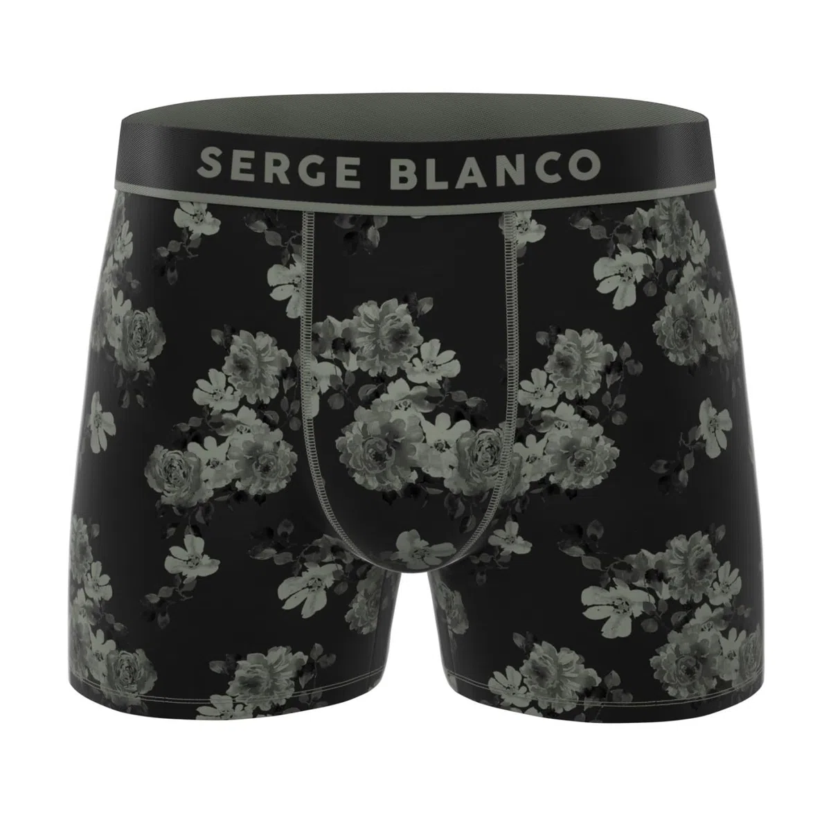 Serge Blanco Boxer Homme, Caleçon Homme Respirant & Ultra-Doux (Lot de 3)