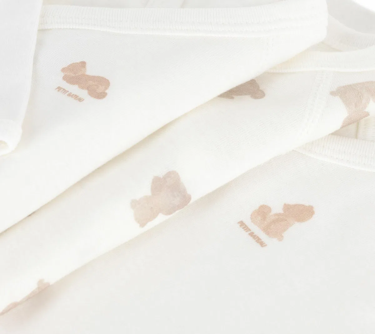 Petit Bateau Lot de Bodies Croisés Manches Longues en Coton Imprimé Bébé A0dzg00 Sous Vêtements JOUR Mixte bébé (lot de 3)