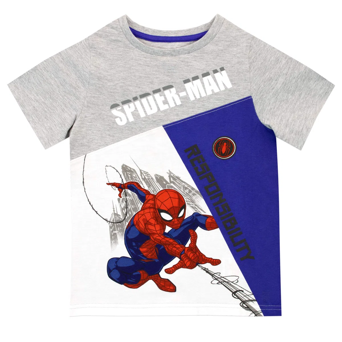 Marvel - Ensemble Short et T-Shirt - Spiderman - Garçon
