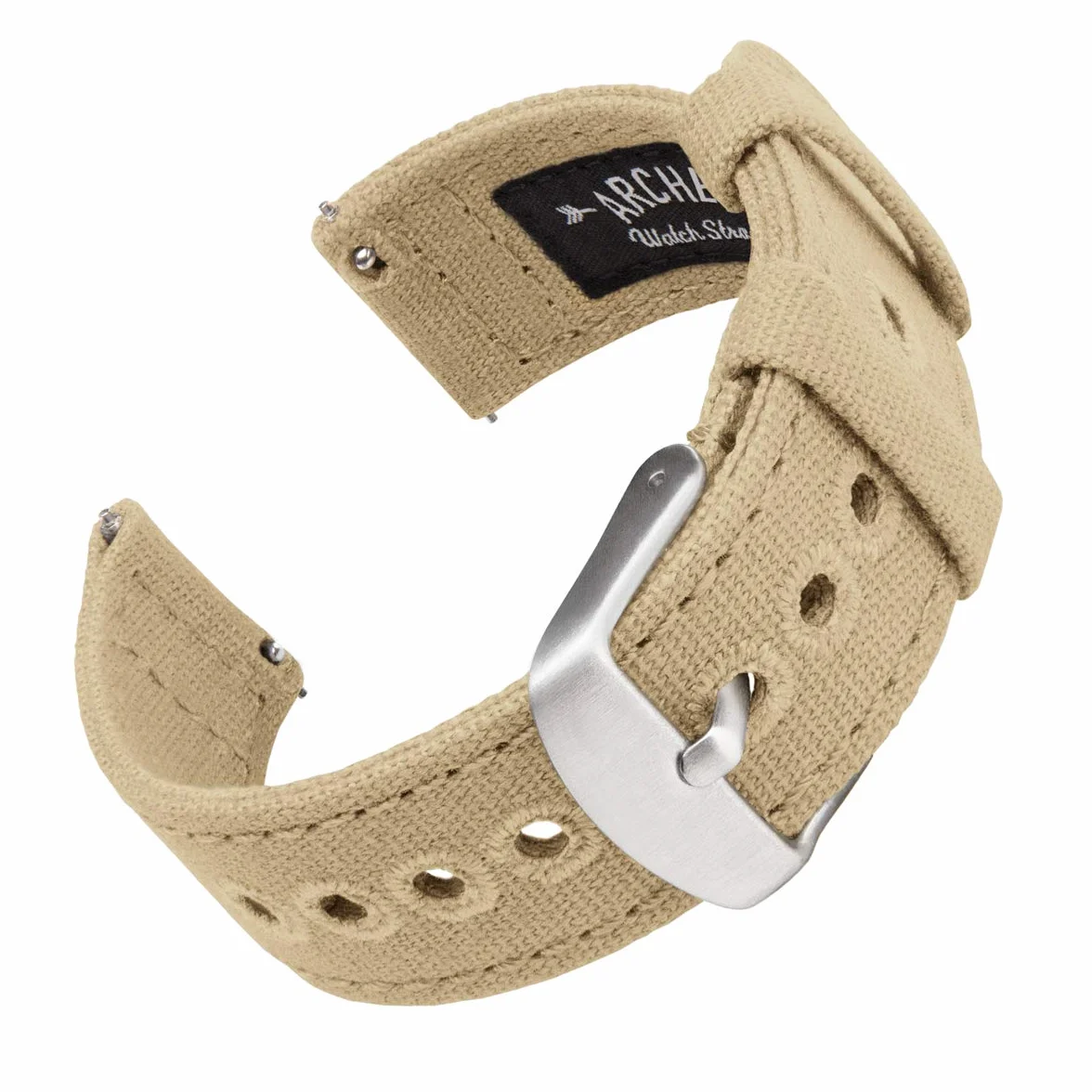 Archer Watch Straps - Bracelets de Montre en Toile à Dégagement Rapide