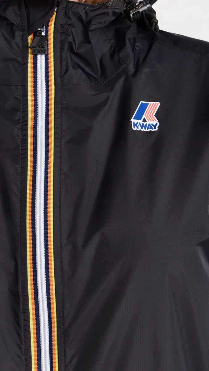 K-Way Coupe-vent Long Blanc Unisexe Le Vrai 3.0 Eiffel
