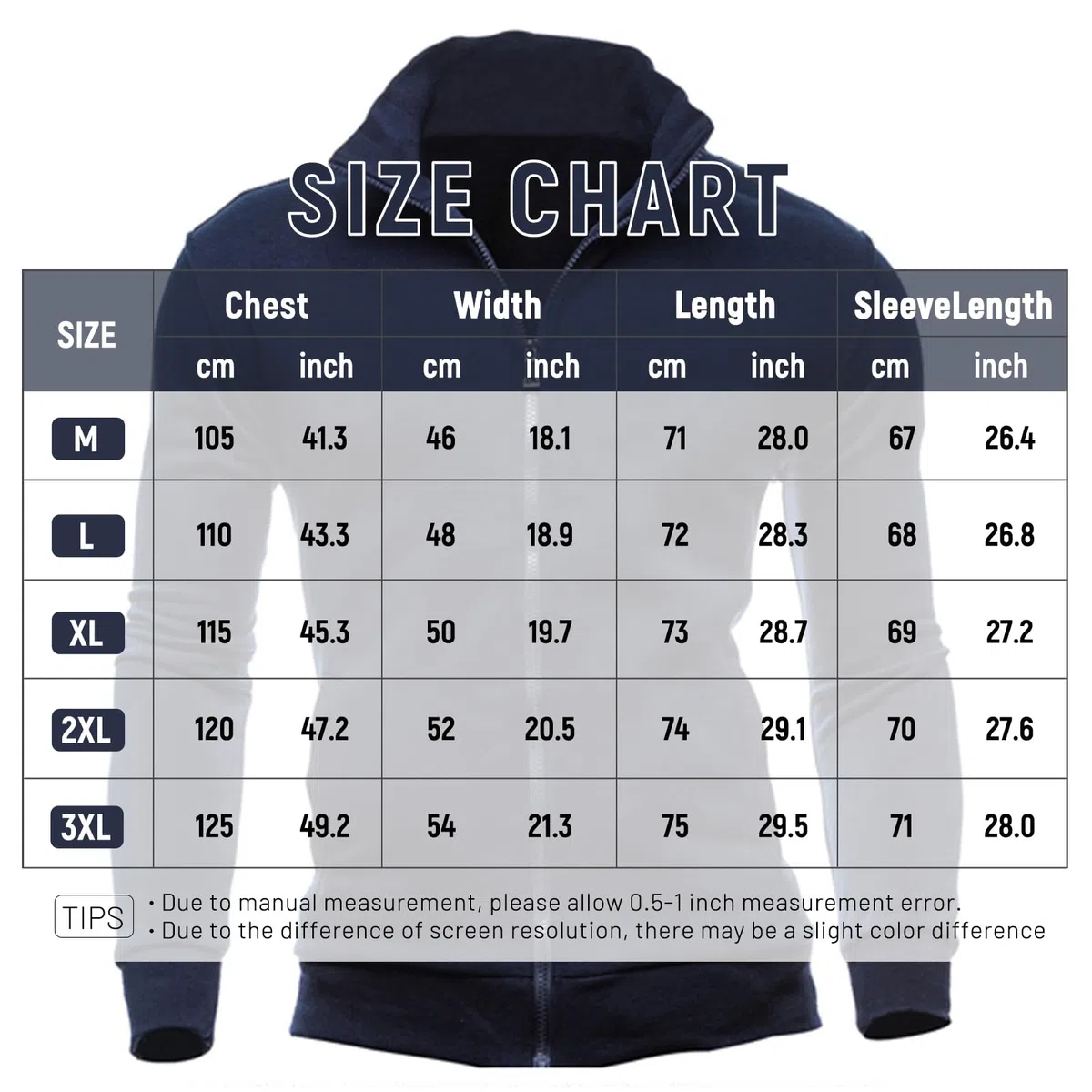 Sweat Zipper Homme sans Capuche Cardigan Chandails Sweatshirt Polaire Vest à Léger Vêtements Sport