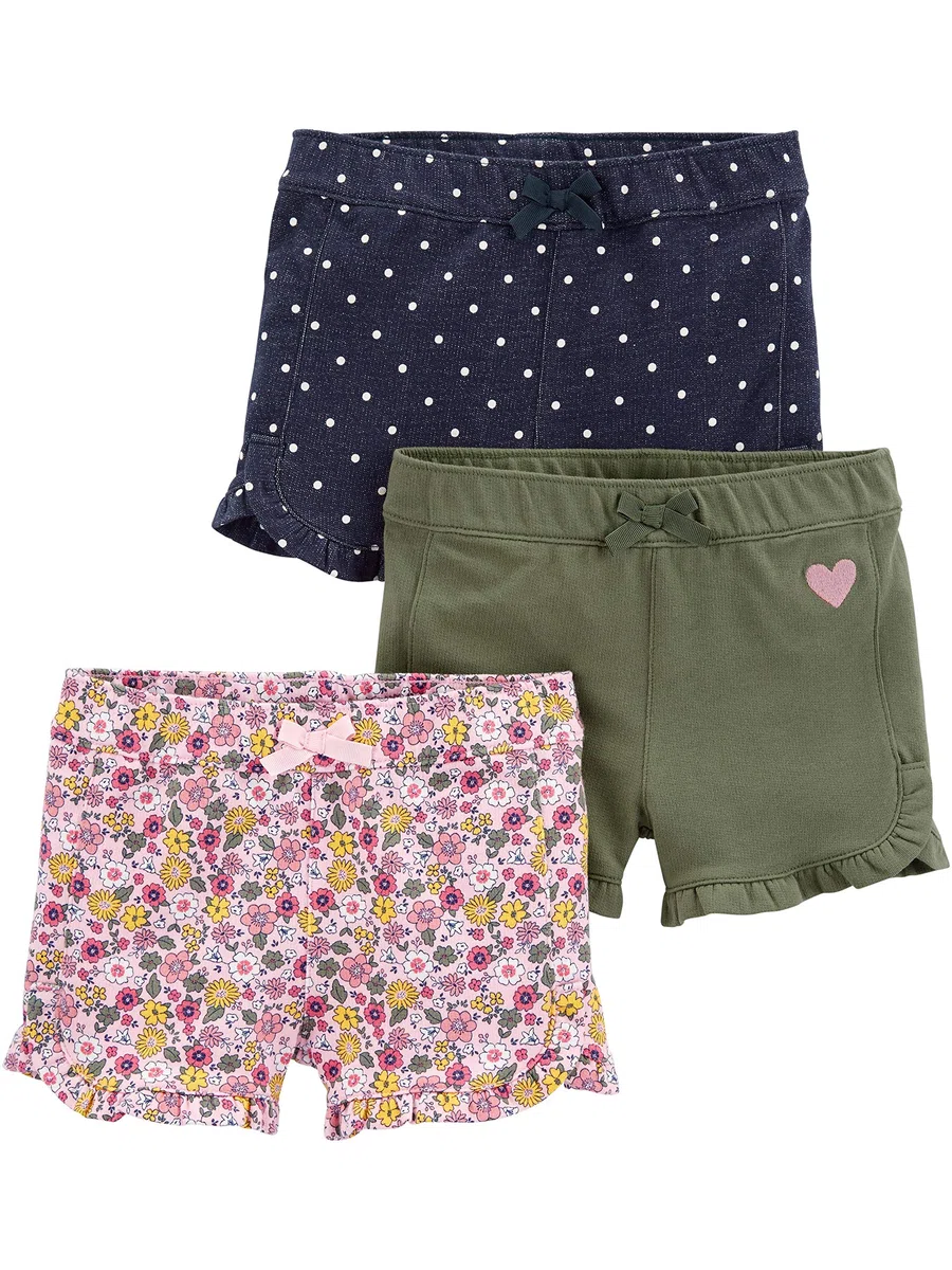 Simple Joys by Carter's Shorts (Lot de 3) Fille