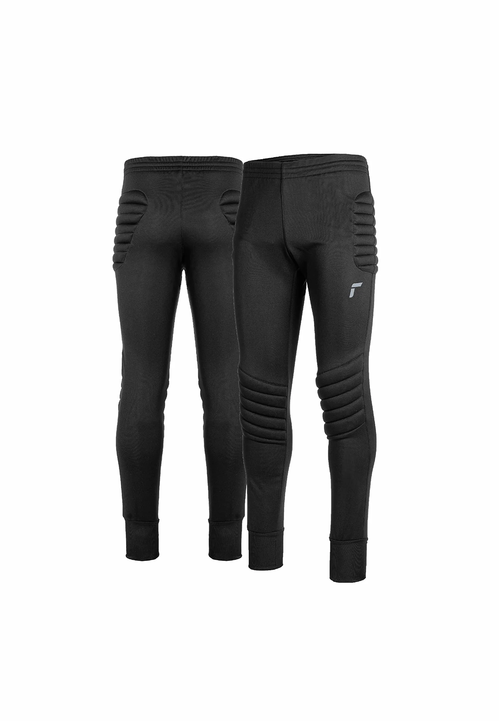 Reusch Pantalon D'entraînement de Gardien de But - Pantalon de Gardien de But de Football Long rembourré pour Adulte - Short Hybride - Homme