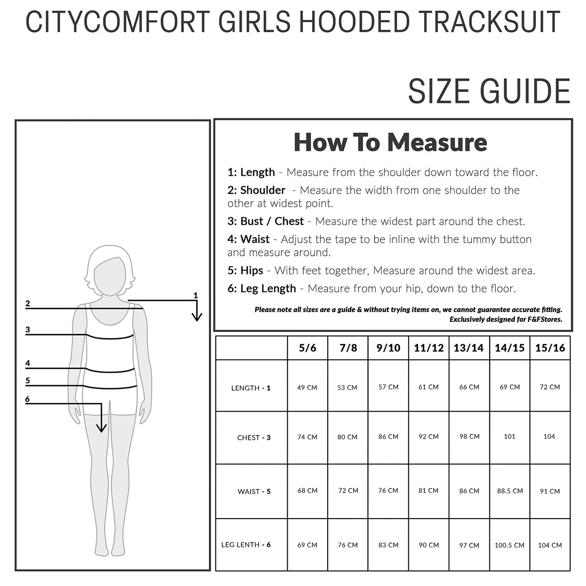 CityComfort Jogging Fille - Ensemble de Survêtement Fille - Sweat Capuche et Pantalon Jogging - Vêtements Mode 5-15 Ans