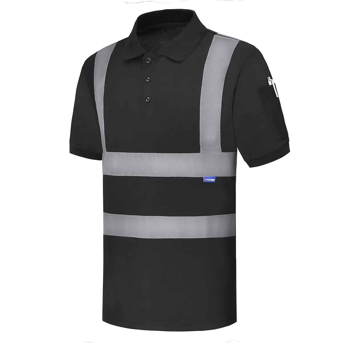 AYKRM Polo de sécurité Haute visibilité 7 Couleurs