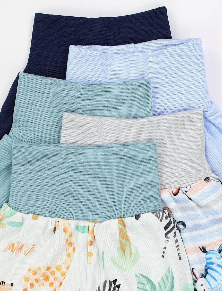 TupTam Pantalon avec Pieds pour Bébé, Lot de 5.