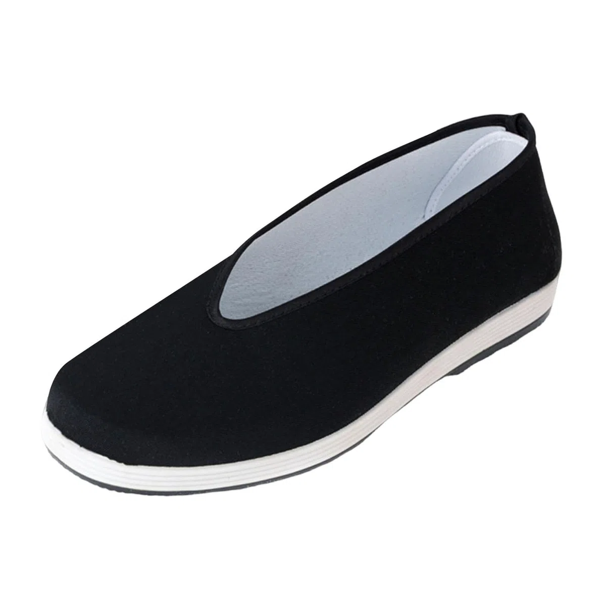 F Fityle Chaussures de Tai Chaussures de Kung Fu, Semelle en Caoutchouc Antidérapante, Respirantes, Confortables et Durables, Vieilles Chaussures de Pékin