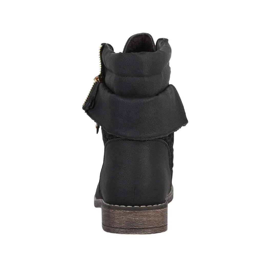 Elara Bottines Femme Bottes de Travail Chunkyrayan