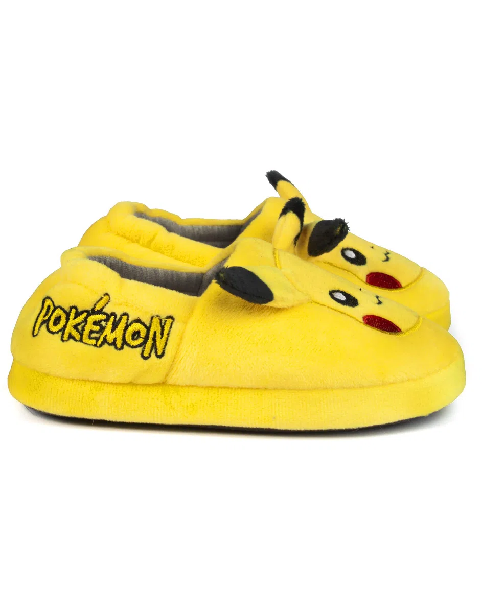 Pokemon Chaussons Pikachu pour Garçons et Filles