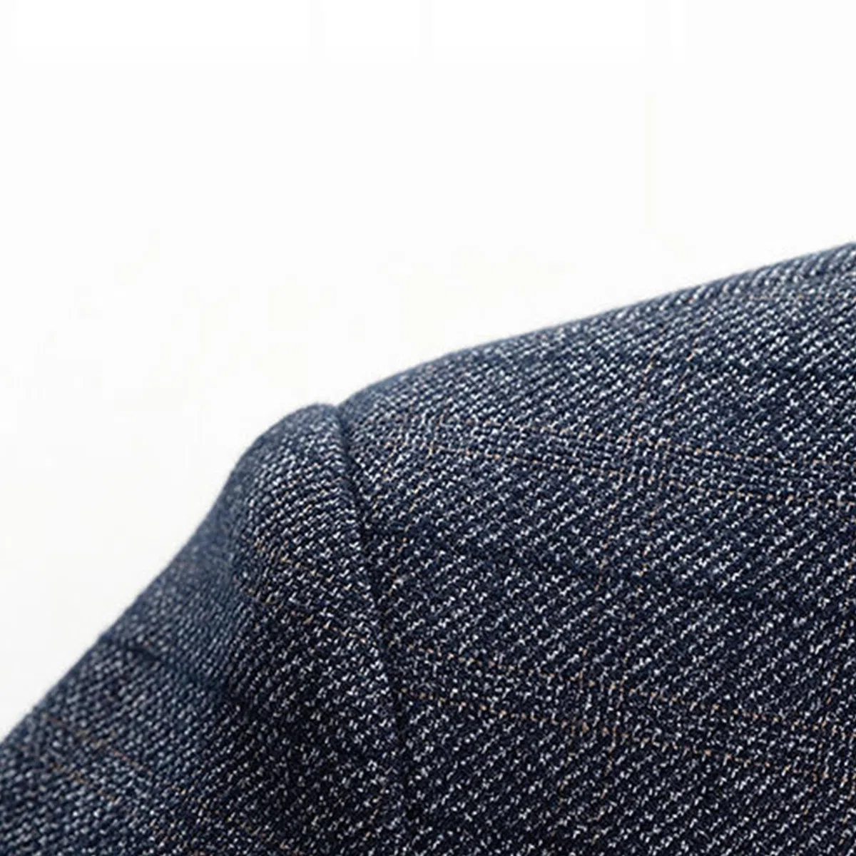 Manteau de sport extensible en lin mélangé pour homme, coupe ajustée, blazer à carreaux, décontracté, léger, costume d'affaires en tweed