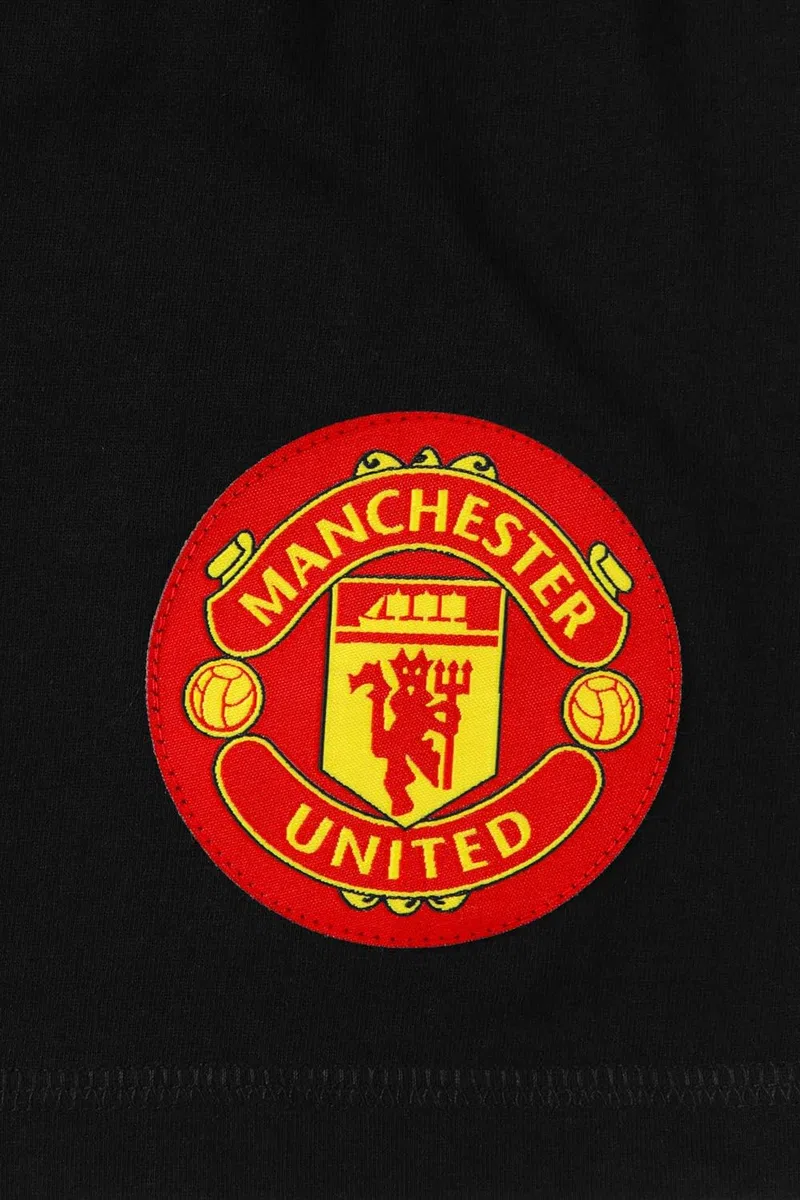 Manchester United Football Club Short Pyjamas Cotton Red Black