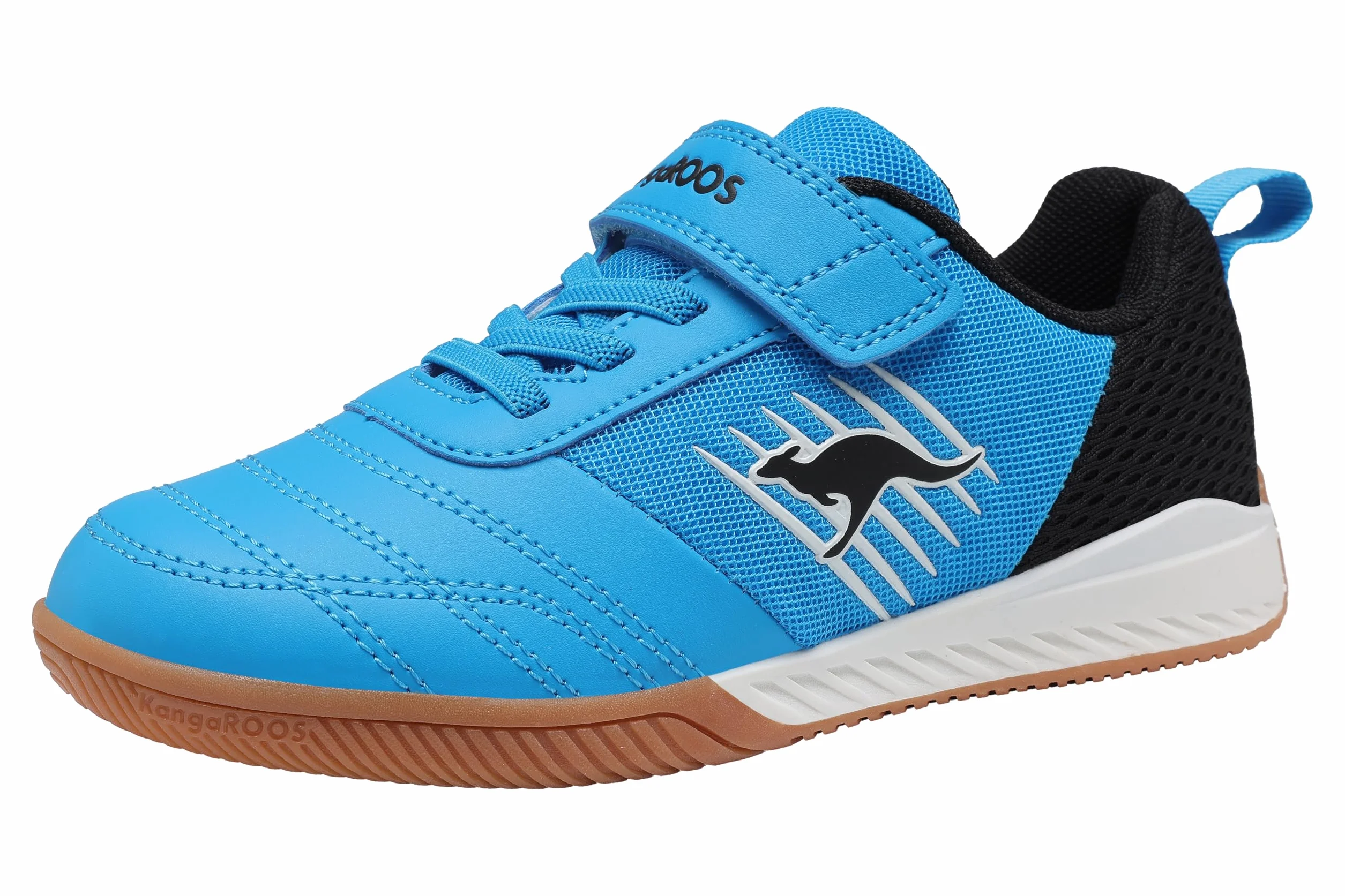 KangaROOS K5-Super Court Ev Chaussure de Terrain intérieur, Sky Jet Black, 33 EU