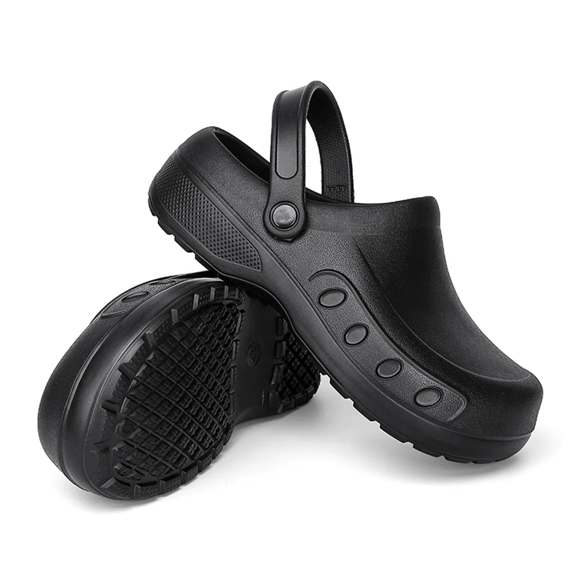 CERYTHRINA Chaussures de Cuisine pour Hommes et Femmes Chaussures de Soins Infirmiers Imperméables et Antidérapantes Sabots de Jardinage Légers et Amortisseurs
