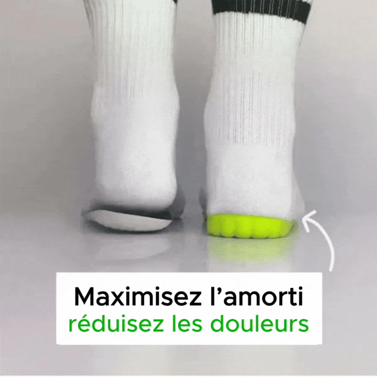 Semelle Padel - Semelle Intéressante À Amortissement Élevé, Support Plantaire Renforcé Pour Sportifs De Padel (Gris-vert, 41-42)