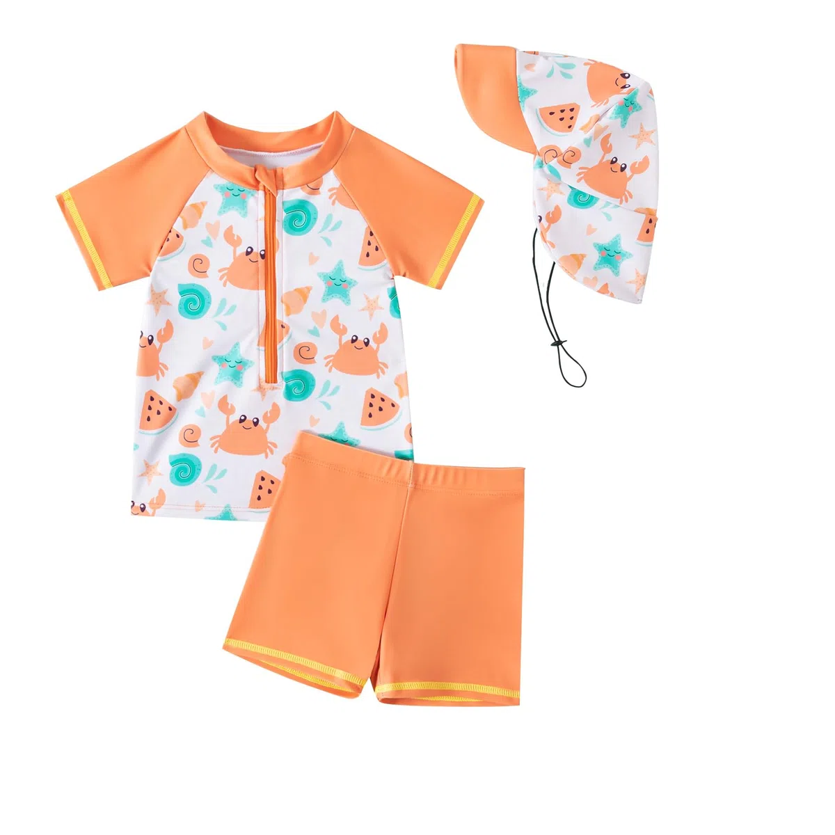 Maillot de bain pour enfant garçon - Protection UV - Dinosaure - Short de bain