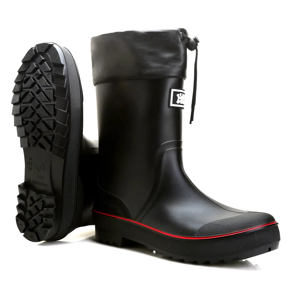 Bottes Caoutchouc Homme Botte Bottes de Pluie Bottes Jardin Rain Boots Jardinage Bottines