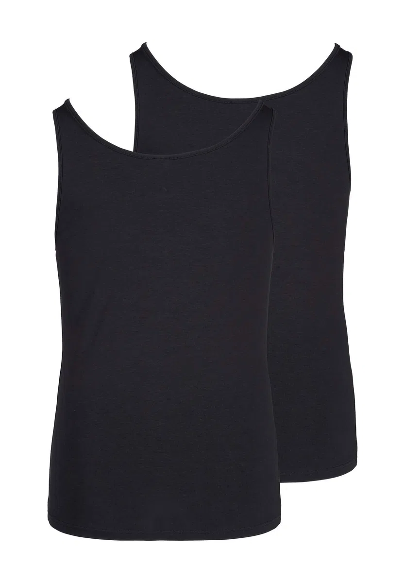 Skiny Skiny Mädchen Tank Top 2er Pack Cotton Multipack sous-vêtement Fille (Lot de 2)