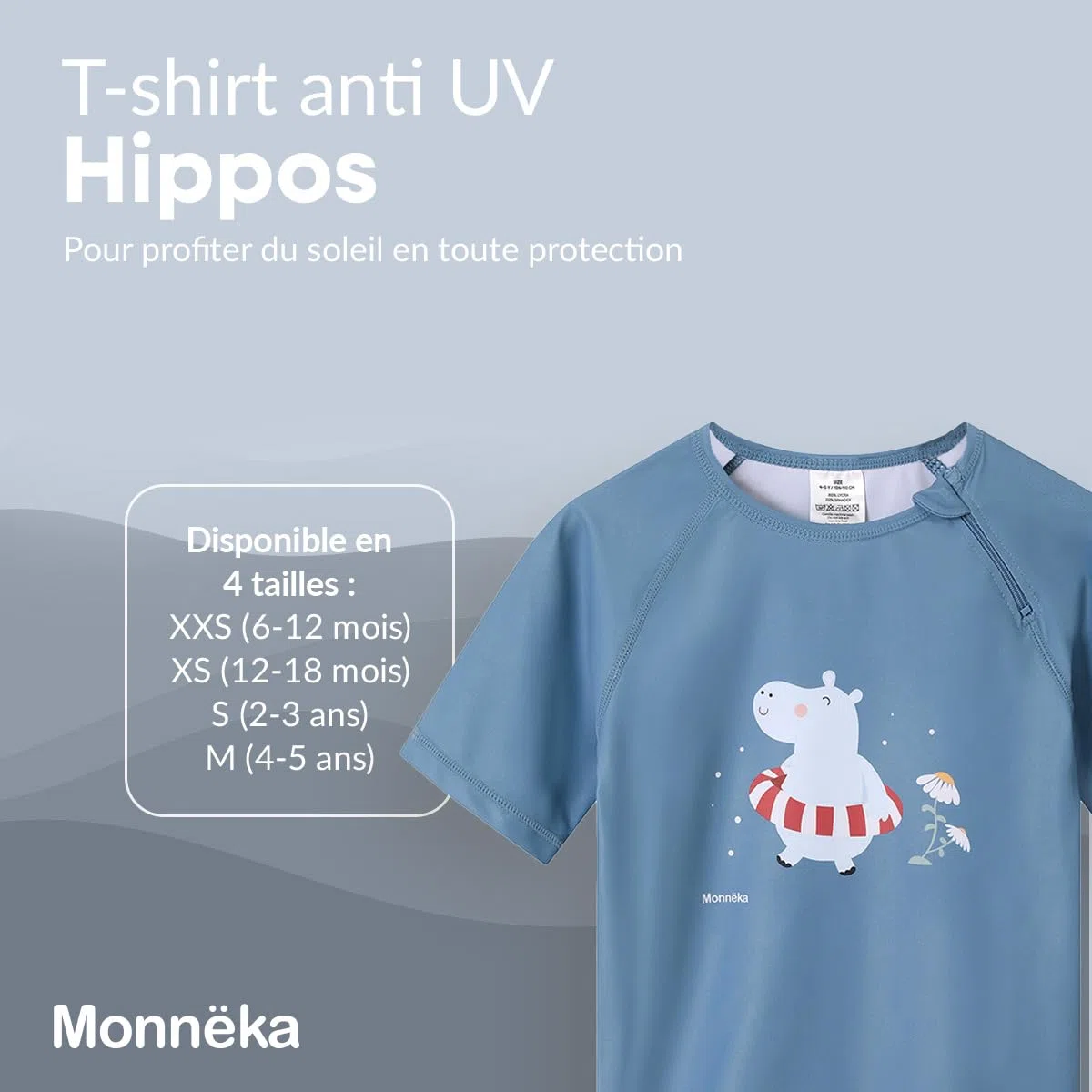 T-Shirt de Bain Rashguard pour Enfants | Maillot de Bain à Manches Courtes avec Protection Solaire pour bébés et Enfants, Doux, Confortable et Facile à Enfiler