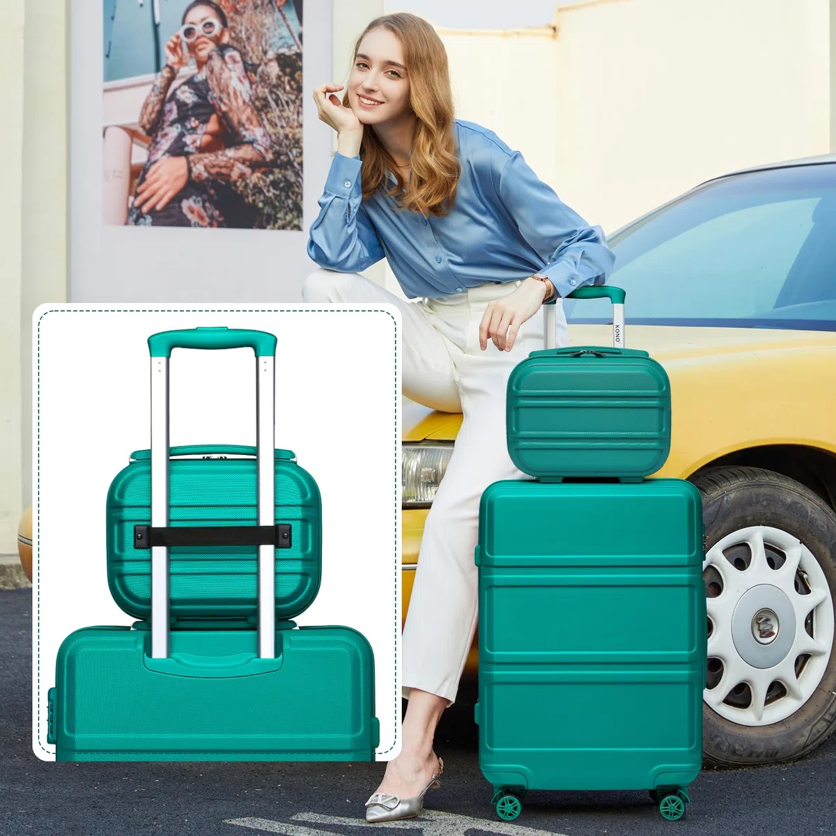 Kono Vanity Case Maquillage Case Organizer Beauty Case