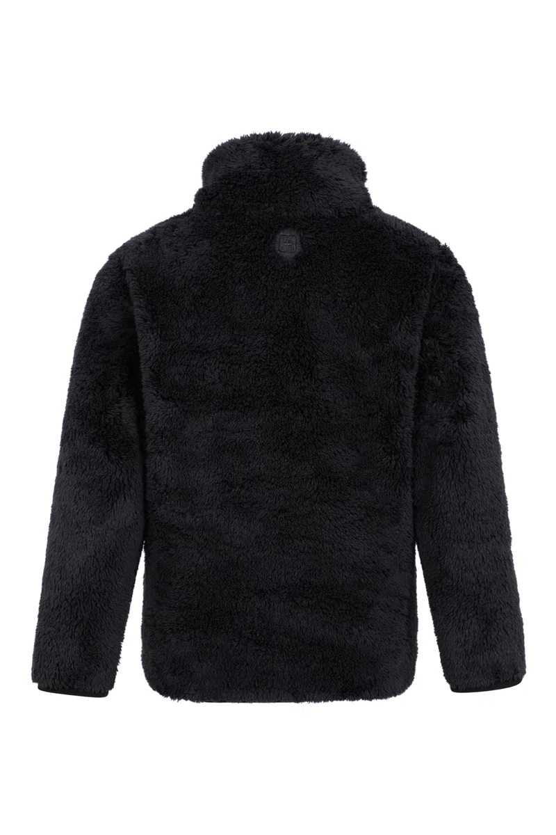 Mountain Warehouse Polaire Teddy à Demi-Fermeture éclair Unisexe pour Enfant - Légère, Respirante, Chaude, Sweat-Shirt - Idéal pour Printemps L’été