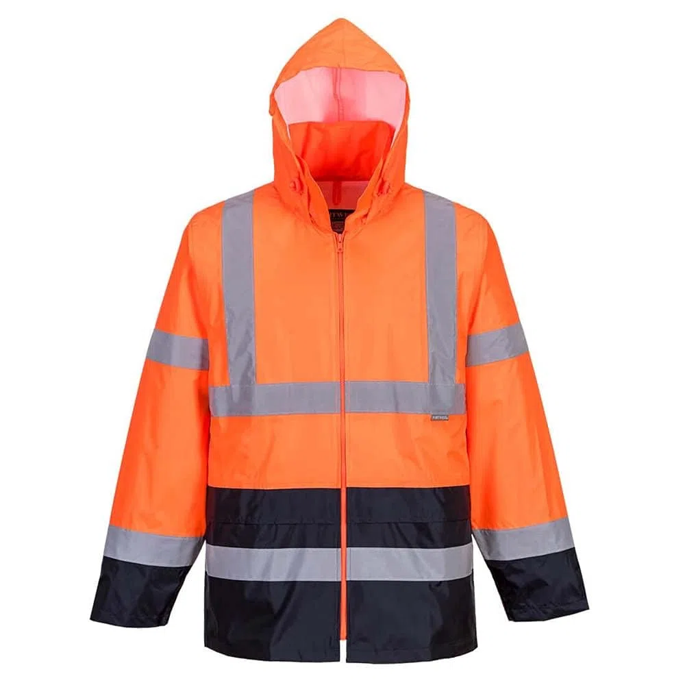 Portwest H440 Veste De Pluie Hi-Vis Imperméable Légère Pour Hommes Orange, 5XL