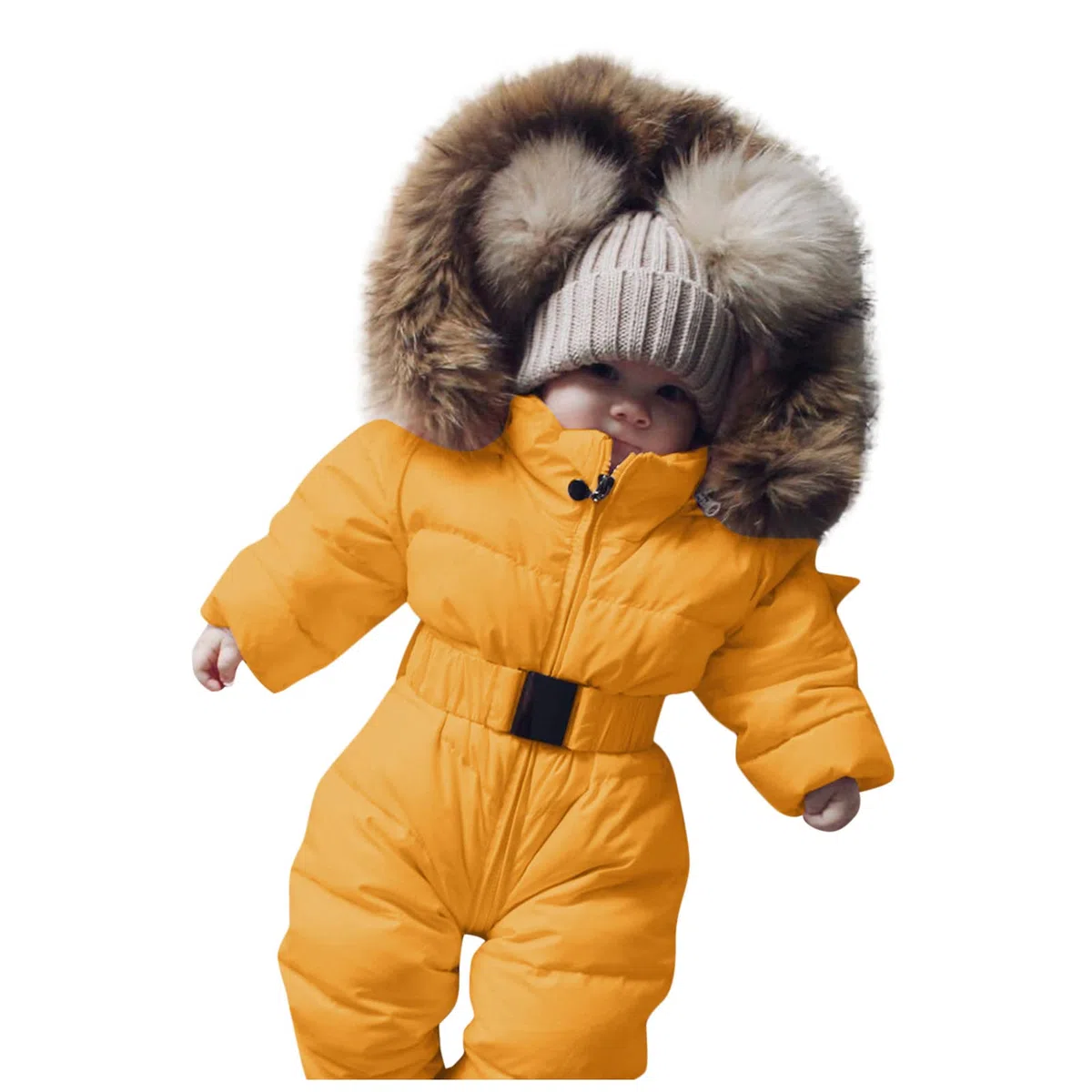 Générique Combinaisons De Neige Bébé Garçon Combinaison 3-6 Mois Outwear Épaissie 3-18 d'hiver Veste Polaire Manteau pour Enfants Lot Body Bebe 0-3 Barboteuse Fille Cadeau