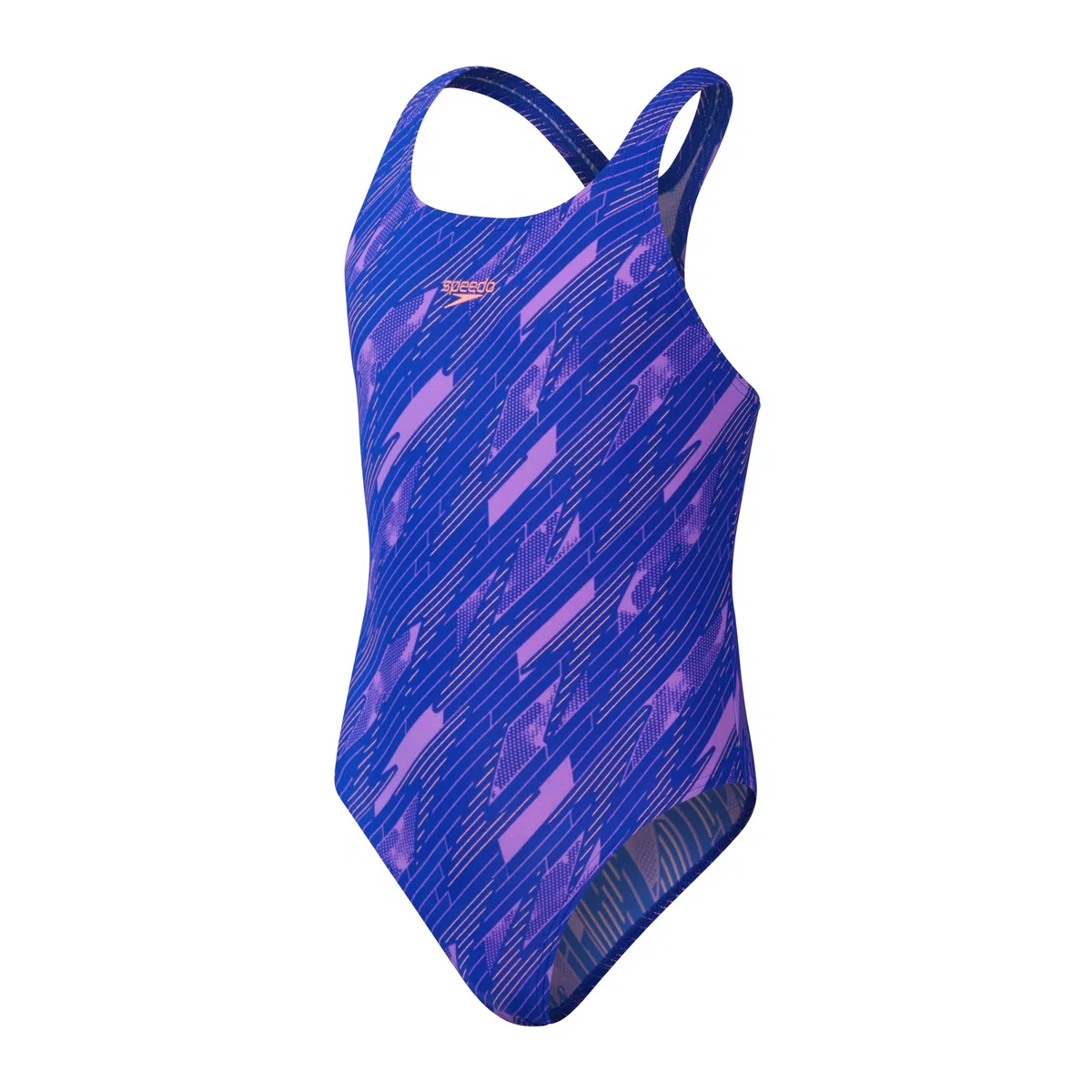 Speedo Maillot de Bain Hyperboom Allover Medalist | Séchage Rapide | Fitness | Résistant au Chlore Maillot de Bain Fille (Lot de 1)