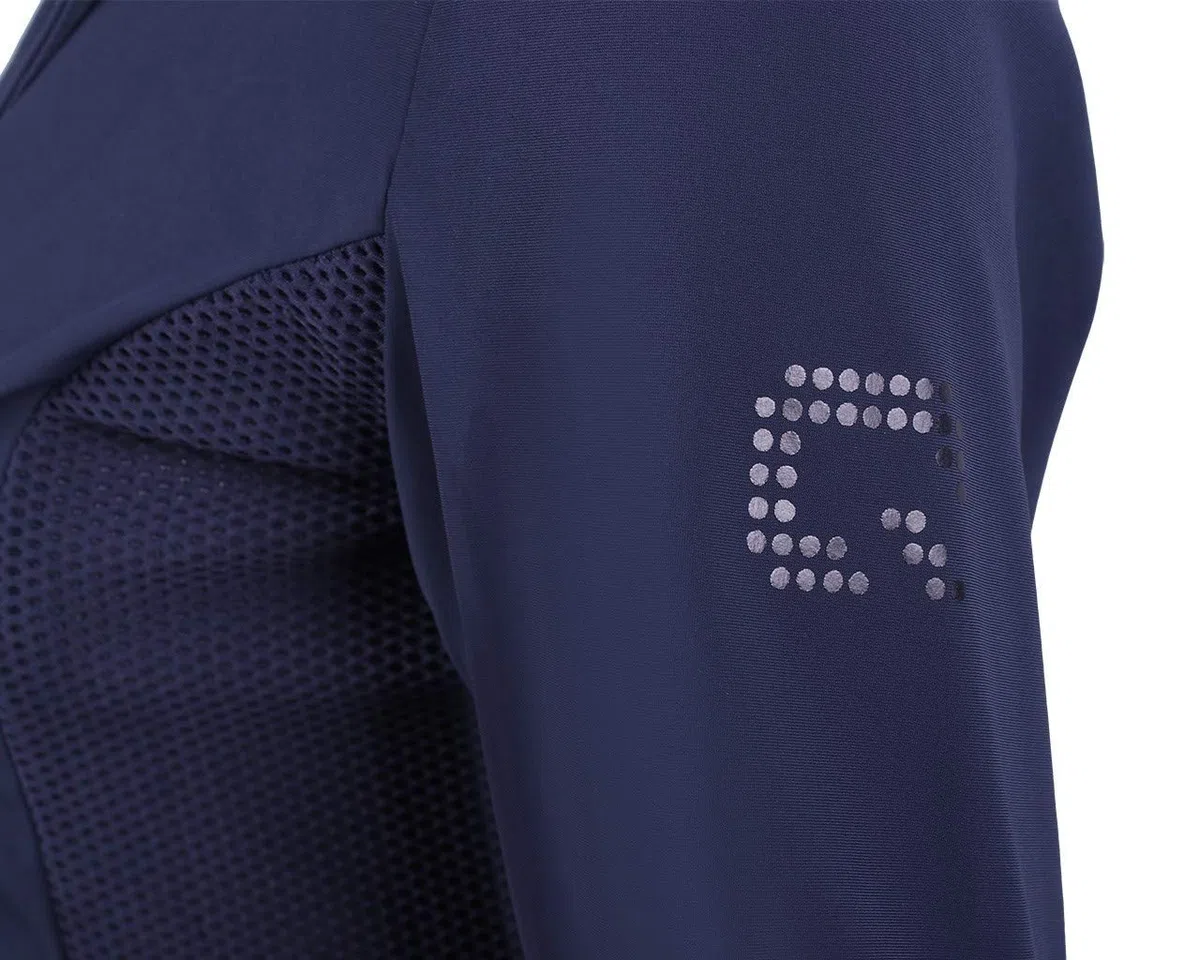 QHP Novèn Veste de compétition pour femme avec empiècements en maille