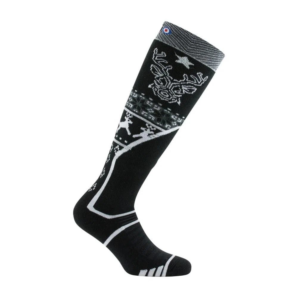 Thyo - Mi-bas Ski en Acrylique et Laine GLAM WINTER