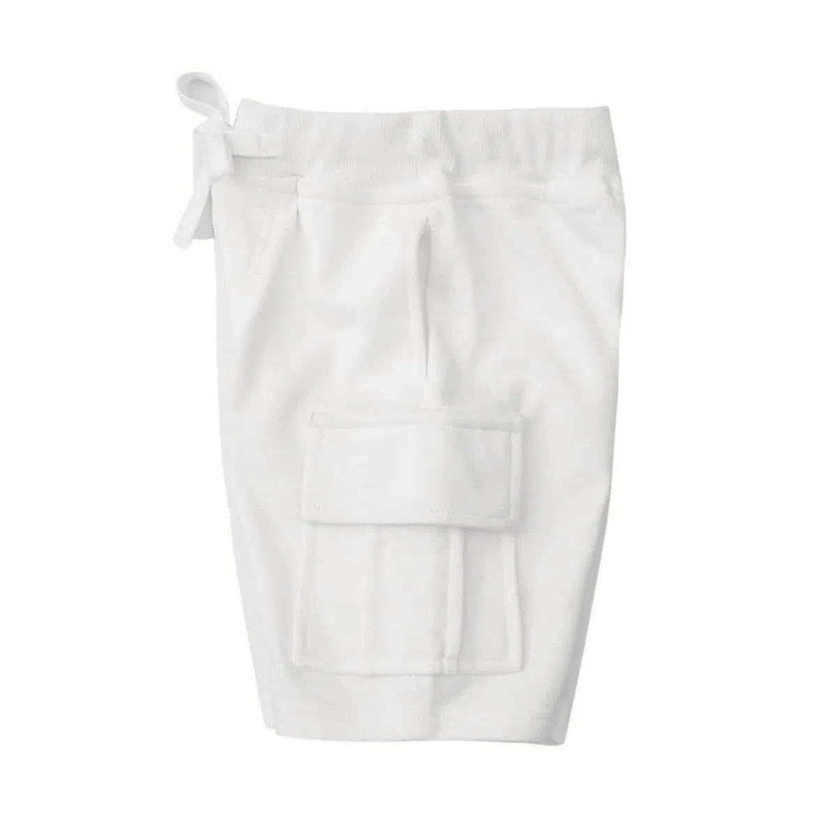 Short Enfant Garçon Eté Pantalon Court Bermuda en Coton Taille Elastique Short Poches Cargo Poids léger 6-12 Ans