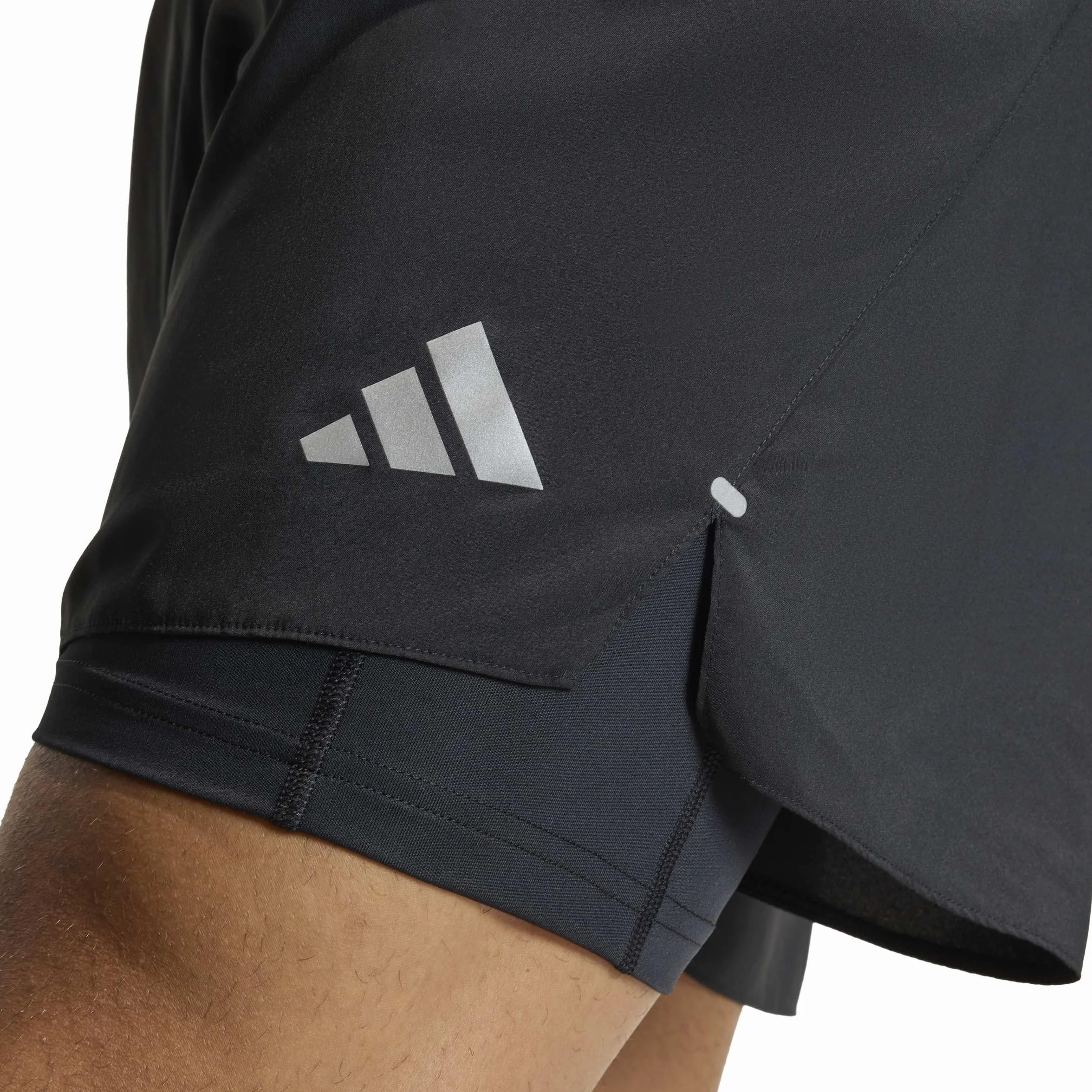 adidas Men's Short 2 en 1 adi365 Running Essentials