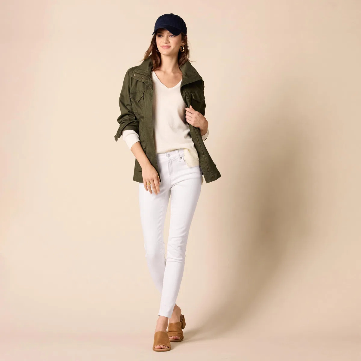 Amazon Essentials Femme Jean Skinny Extensible, Taille Mi-Haute - Couleurs abandonnées