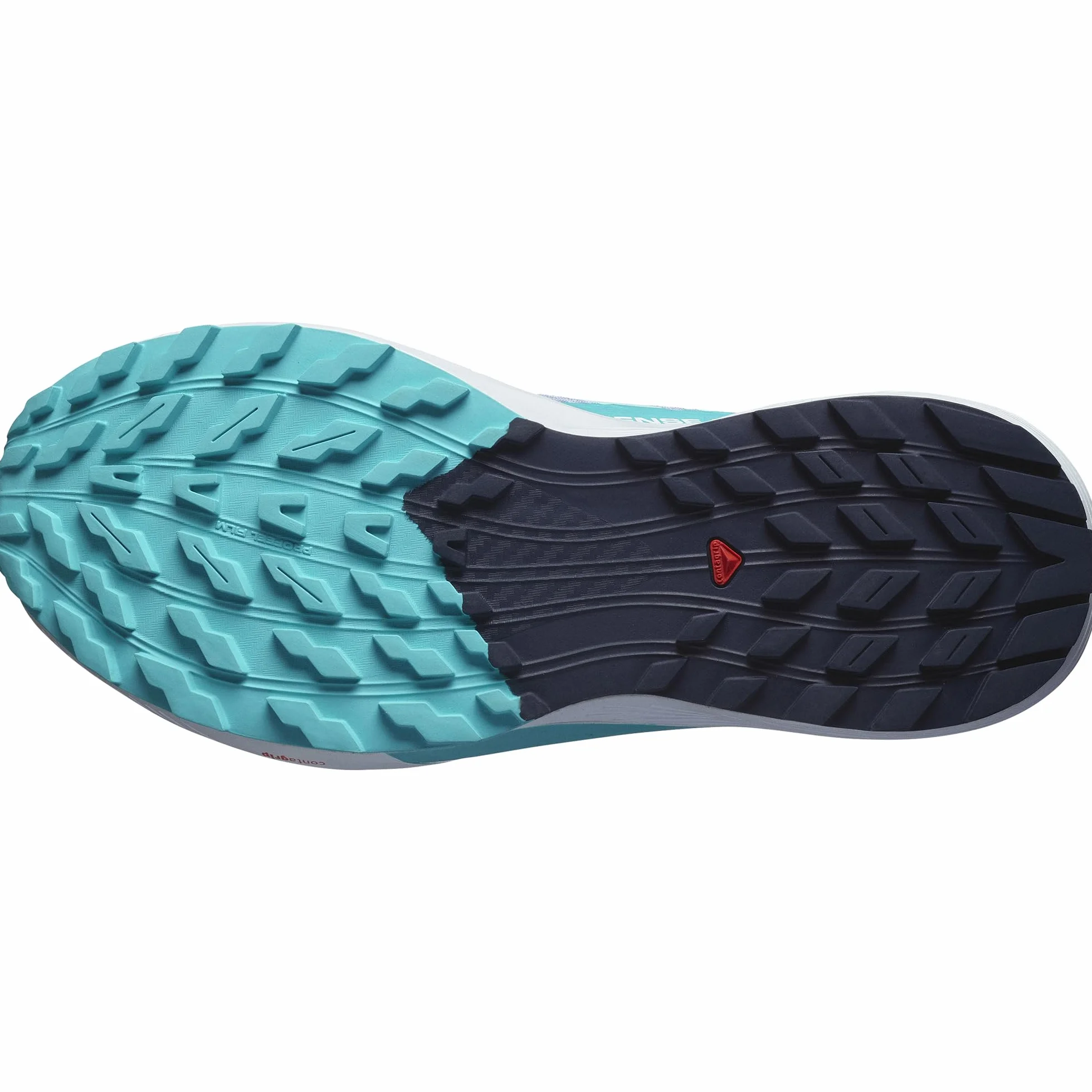 Salomon Sense Ride 4 Chaussures de Trail Running pour Femme, Foulée réactive, Maintien et protection, Adhérence tout-terrain