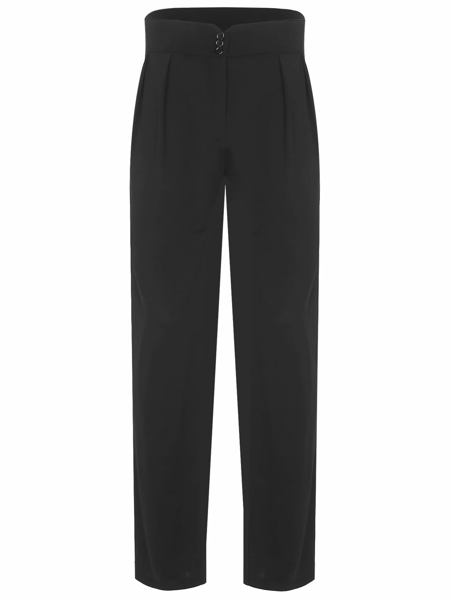 Pantalons de Danse Latine Taille S - XL pour Adultes Hommes détails plissés pour Les compétitions de Danse et Les Performances