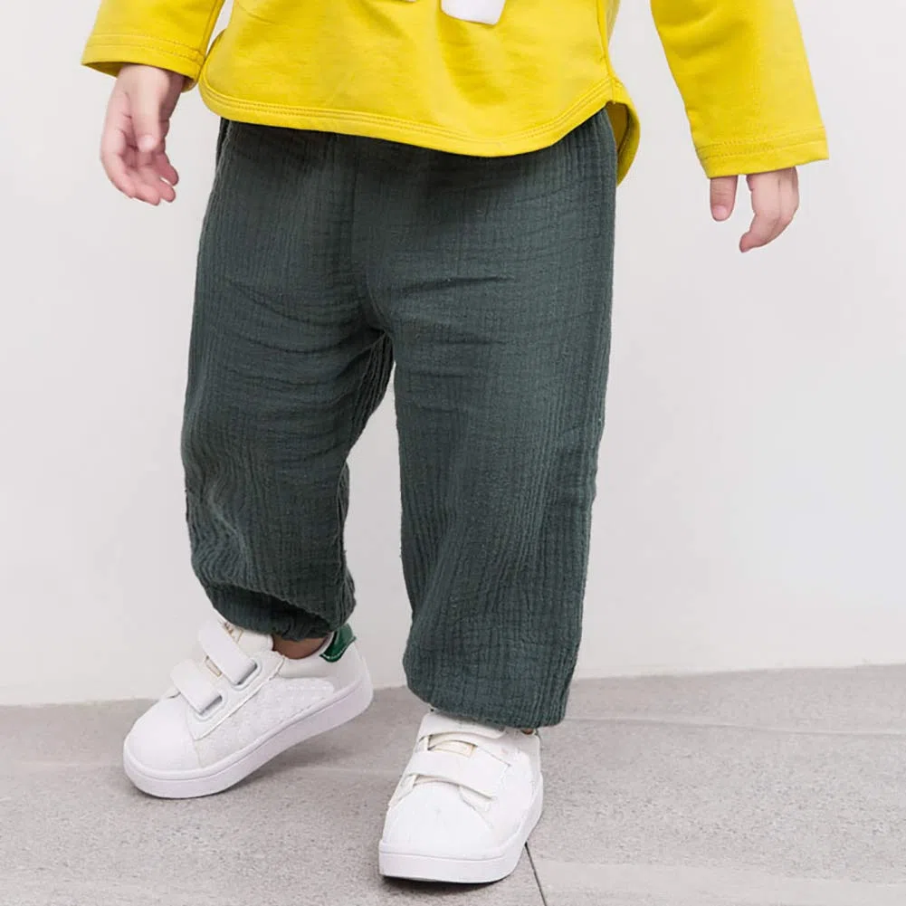 Pantalons Bébé Garçon, Enfants Bébé Fille Garçon Coton Culotte Bouffante Bloomers Ample Jogging Sport Décontracté de Pantalons 1-5 Ans