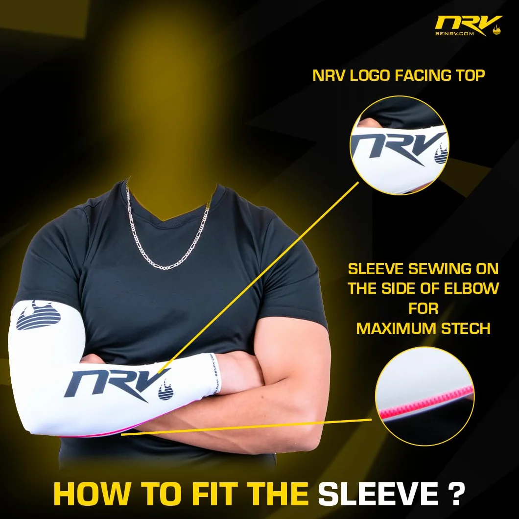 NRV Manchette de Compression Gaming - Edition SoulsHeart - Optimisez Votre Jeu avec Confort et Style - Conçu par des Joueurs Professionnels - Durable, Respirant et Sans Friction