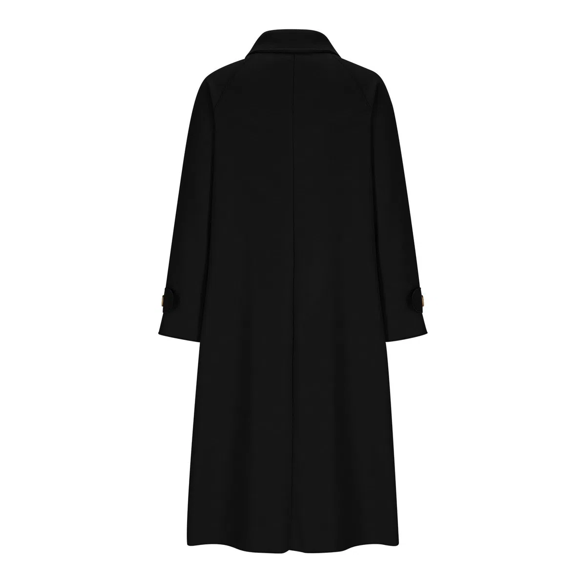 Manteau Femme en Laine Long Hiver Chaud Chic Mi-Long Trench Veste d'hiver pour Femme élégante à Revers Manteau en Laine Longueur Moyenne Veste Mi-Saison Couleur Unie Manteau Coupe-Vent Idee Cadeau